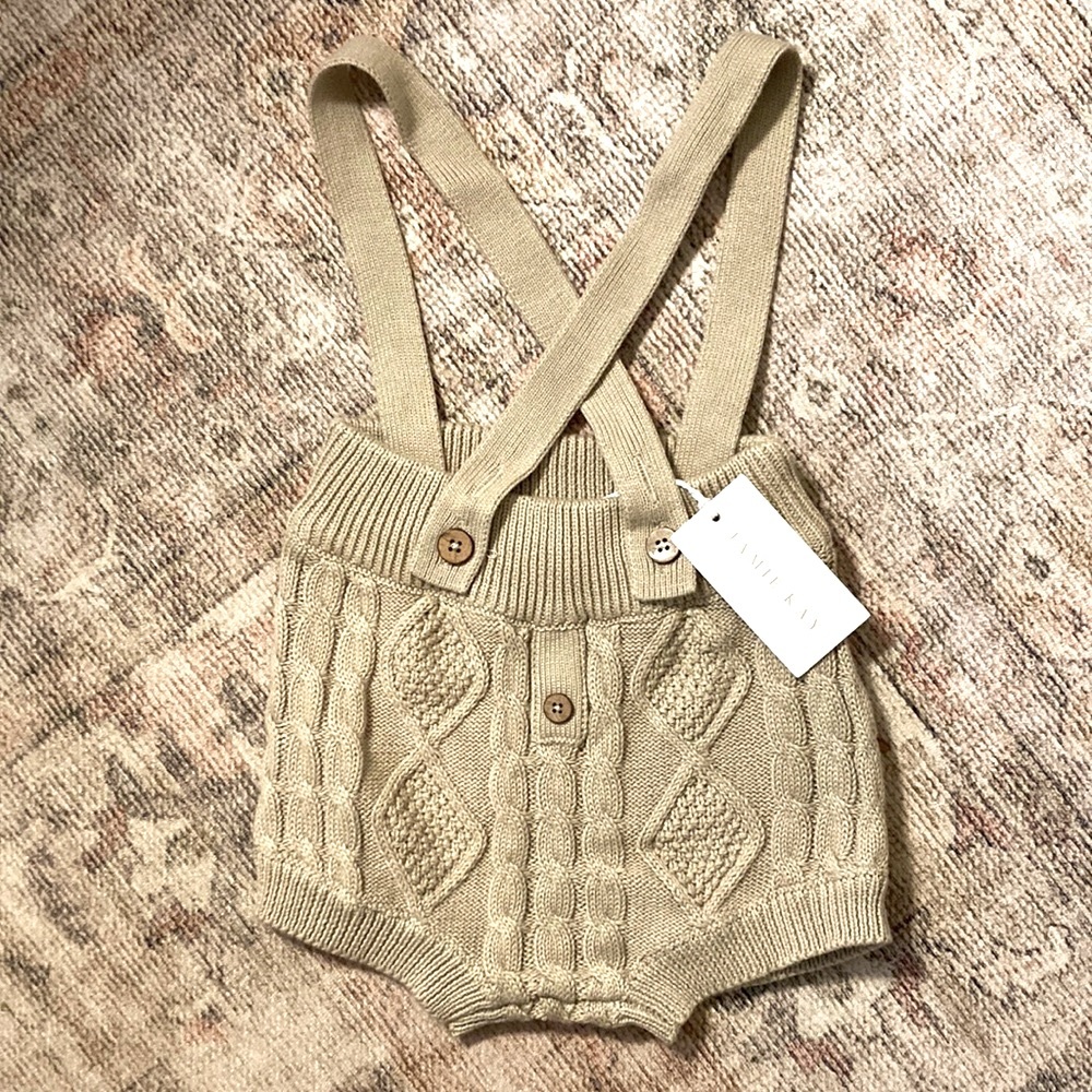 Jamie Kay Hudson Suspender Shorts - NWT